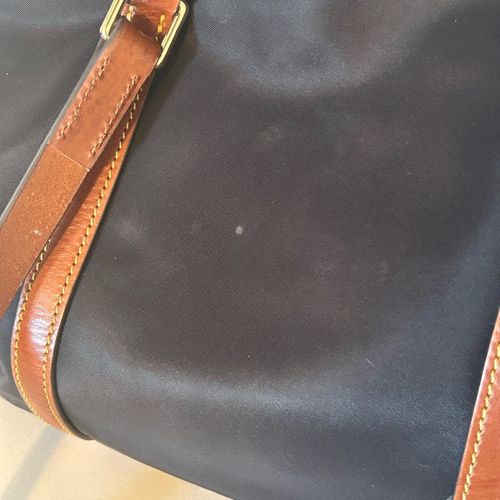 Dooney & Bourke Wayfarer Zip Tote Blue and Tan Classic - Picture 11 of 15